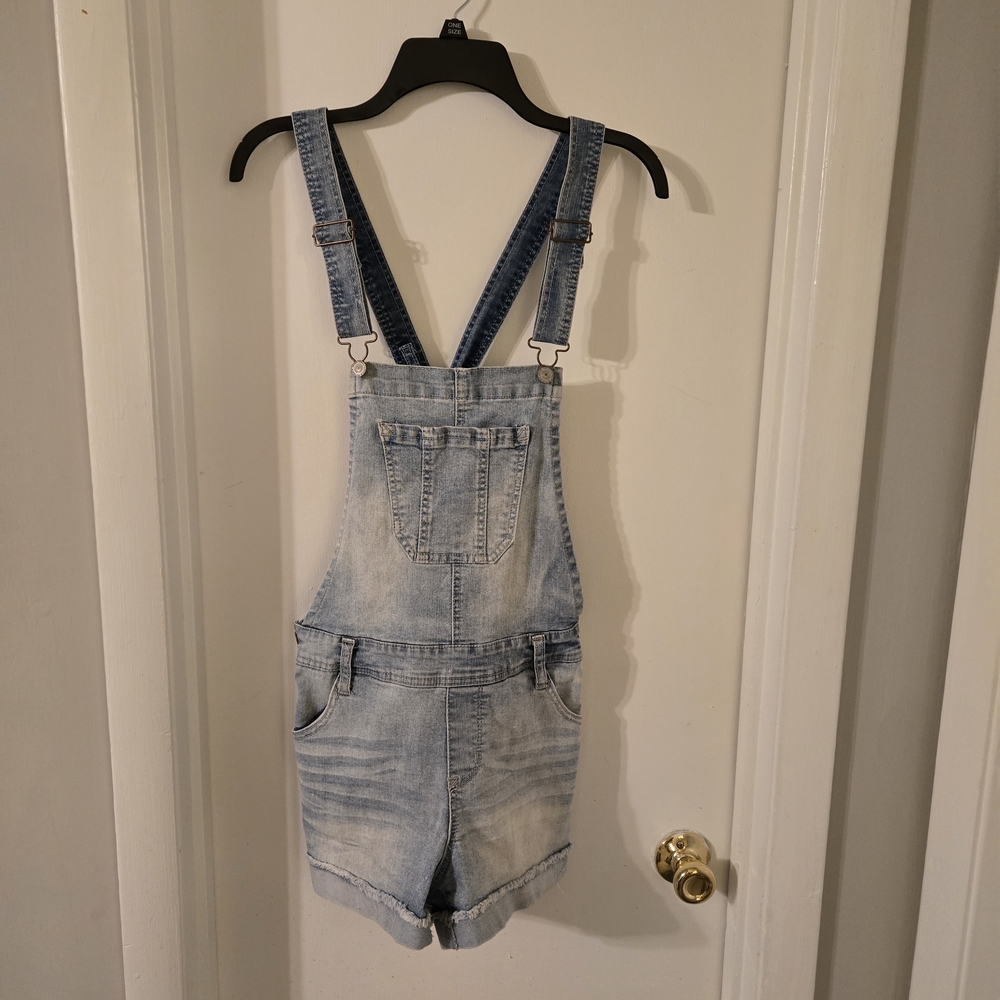 Wallflower Light Blue Denim Overalls